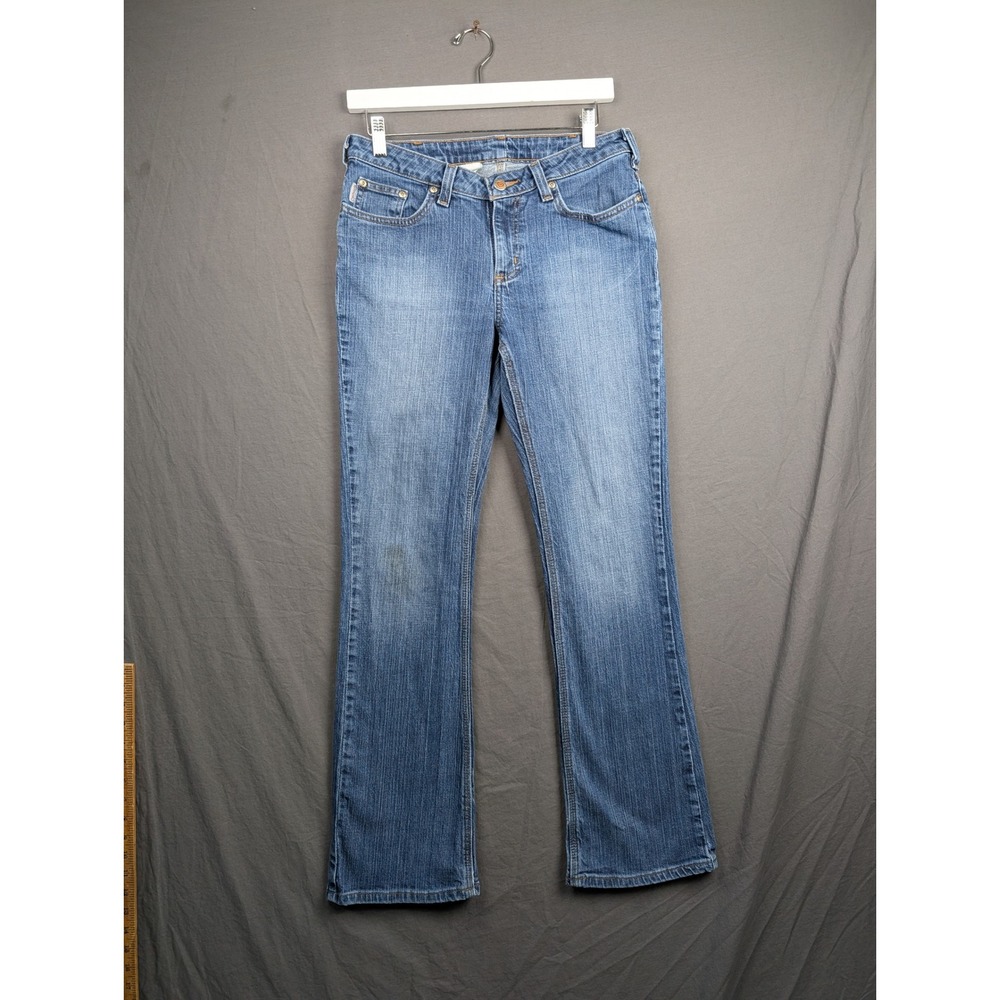 Carhartt Womens Size 6x32 Blue Bootcut‎ Denim Jeans